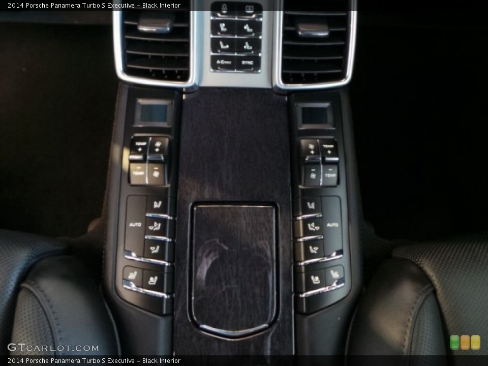 Black Interior Controls for the 2014 Porsche Panamera Turbo S Executive #93810529
