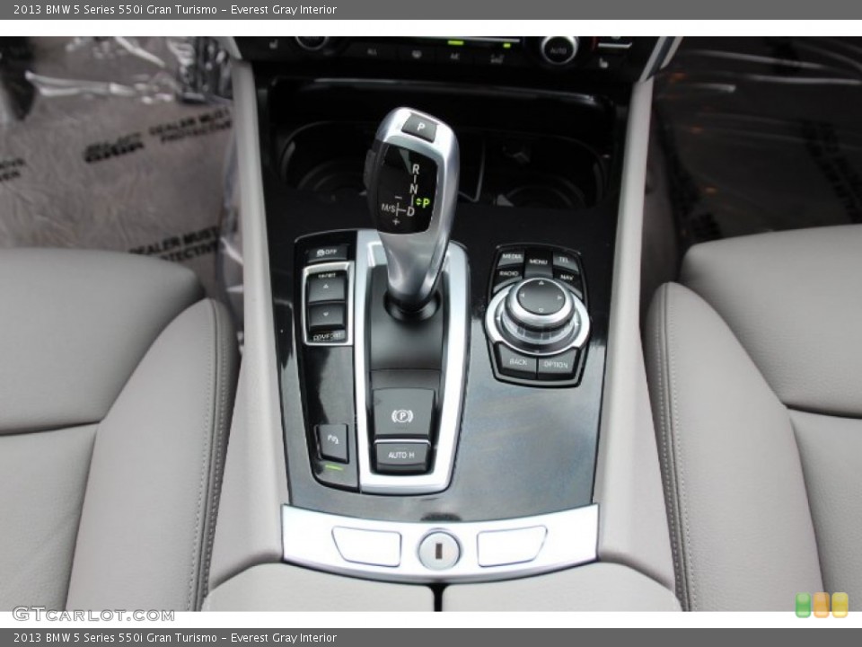 Everest Gray Interior Transmission for the 2013 BMW 5 Series 550i Gran Turismo #93814558