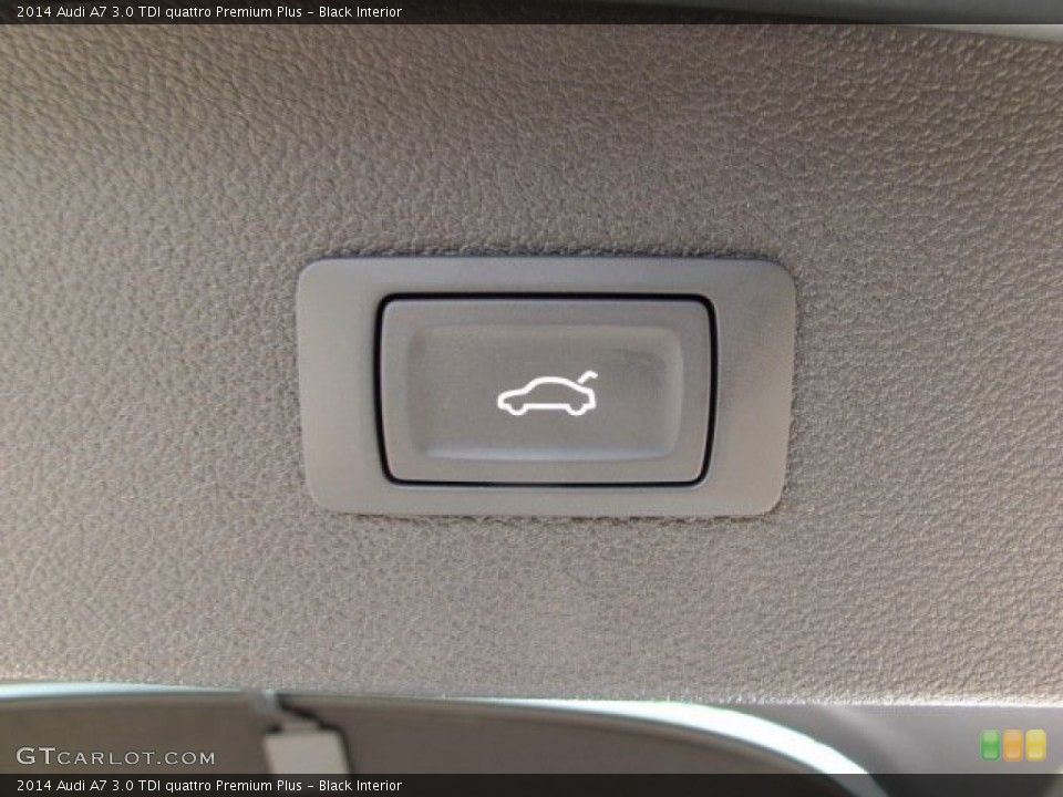 Black Interior Controls for the 2014 Audi A7 3.0 TDI quattro Premium Plus #93814969