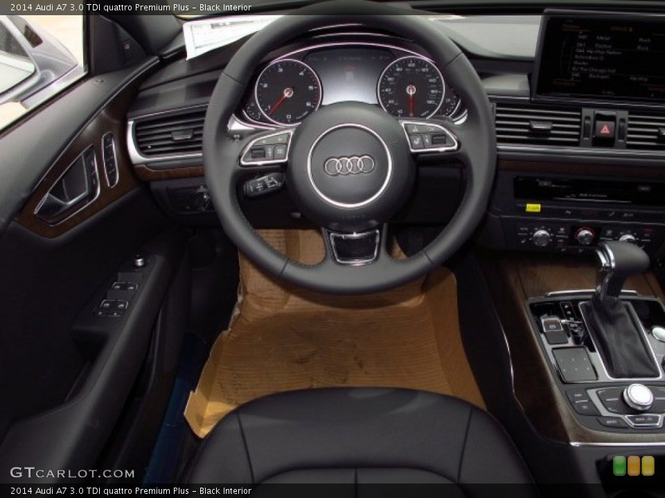 Black Interior Dashboard for the 2014 Audi A7 3.0 TDI quattro Premium Plus #93815116