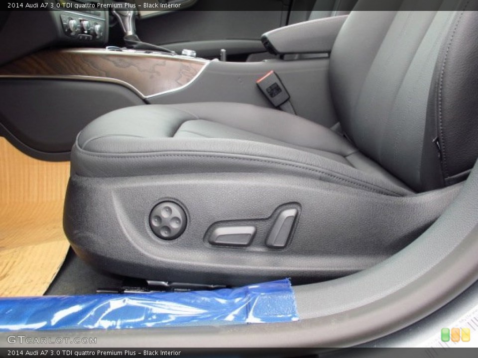 Black Interior Controls for the 2014 Audi A7 3.0 TDI quattro Premium Plus #93815227