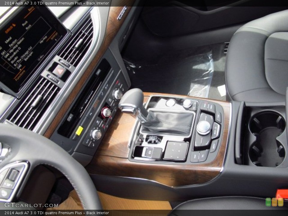 Black Interior Transmission for the 2014 Audi A7 3.0 TDI quattro Premium Plus #93815251
