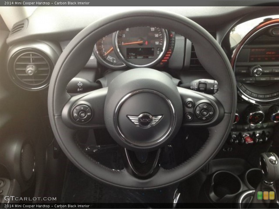 Carbon Black Interior Steering Wheel for the 2014 Mini Cooper Hardtop #93816817
