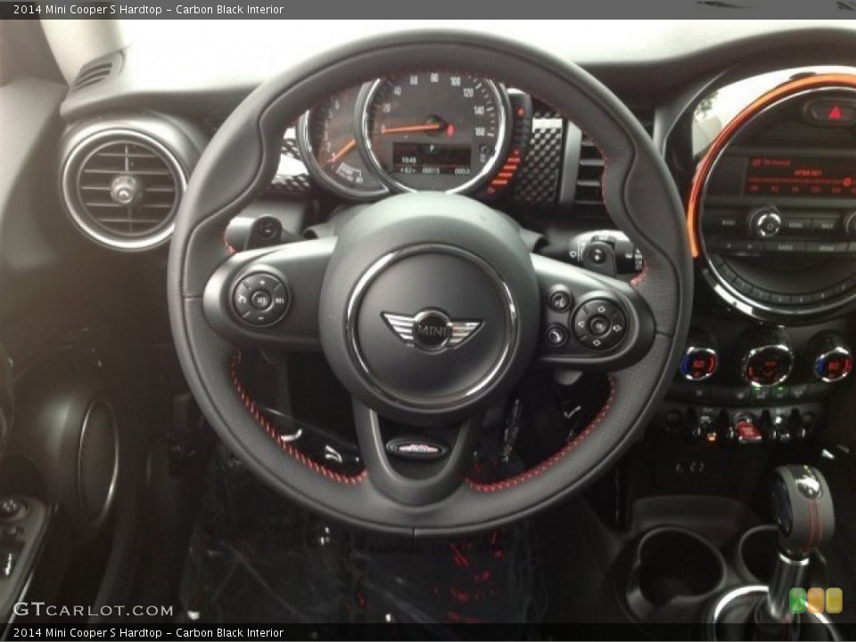 Carbon Black Interior Steering Wheel for the 2014 Mini Cooper S Hardtop #93817009