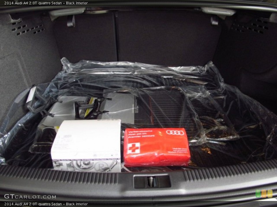 Black Interior Trunk for the 2014 Audi A4 2.0T quattro Sedan #93817153