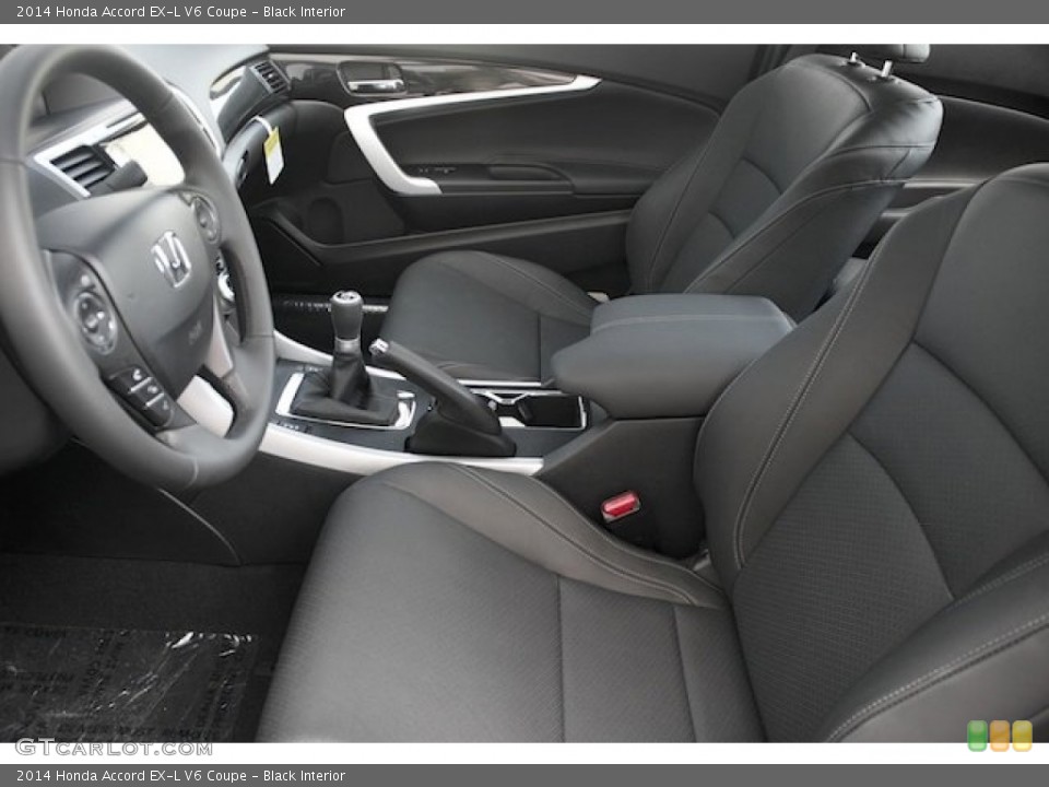 Black Interior Photo for the 2014 Honda Accord EX-L V6 Coupe #93819820