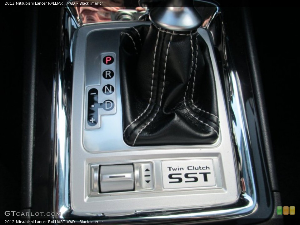 Black Interior Transmission for the 2012 Mitsubishi Lancer RALLIART AWD #93825982