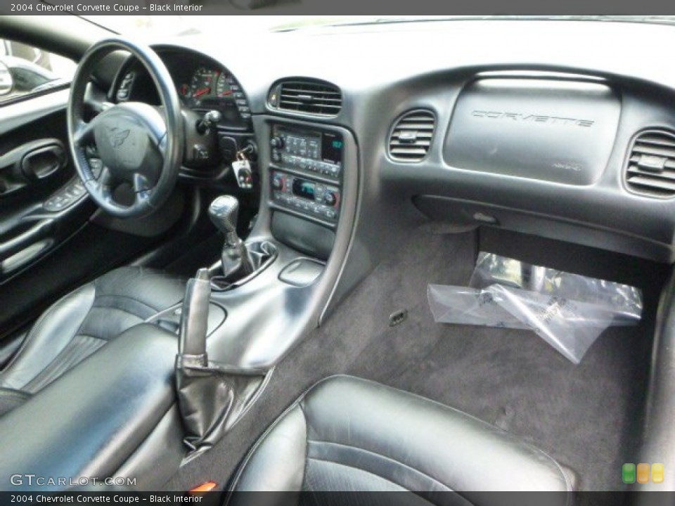 Black Interior Dashboard for the 2004 Chevrolet Corvette Coupe #93832903