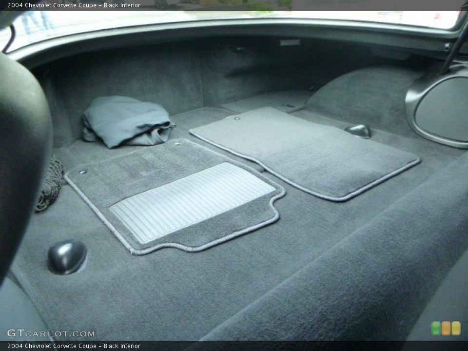 Black Interior Trunk for the 2004 Chevrolet Corvette Coupe #93832912