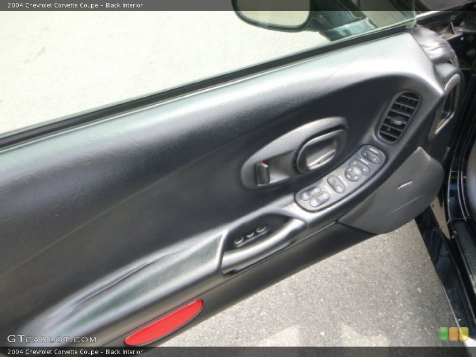 Black Interior Door Panel for the 2004 Chevrolet Corvette Coupe #93832978