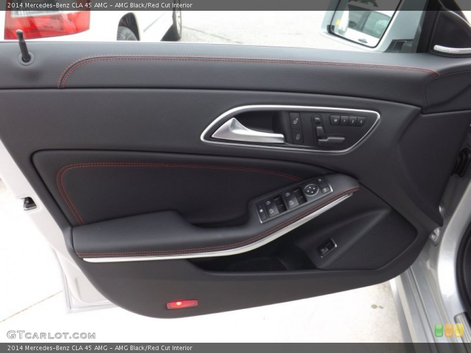 AMG Black/Red Cut Interior Door Panel for the 2014 Mercedes-Benz CLA 45 AMG #93840496