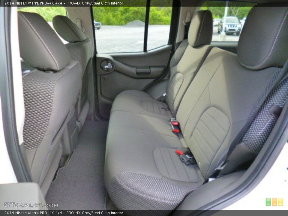 PRO-4X Gray/Steel Cloth Interior Rear Seat for the 2014 Nissan Xterra PRO-4X 4x4 #93846280