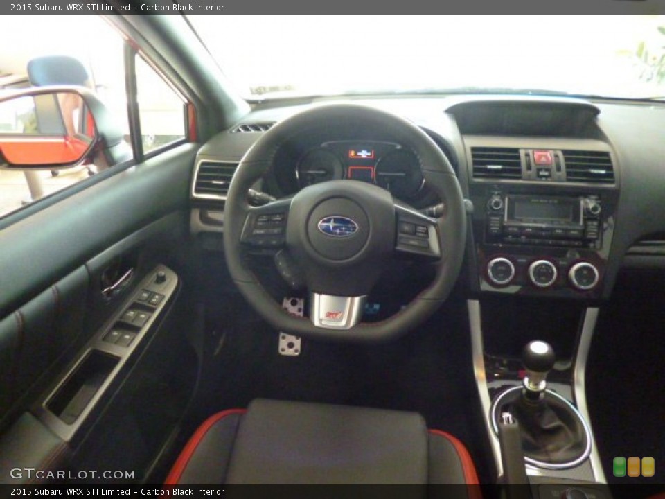 Carbon Black Interior Dashboard for the 2015 Subaru WRX STI Limited #93847390
