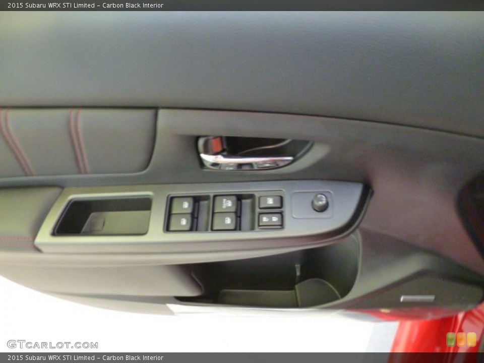 Carbon Black Interior Controls for the 2015 Subaru WRX STI Limited #93847438