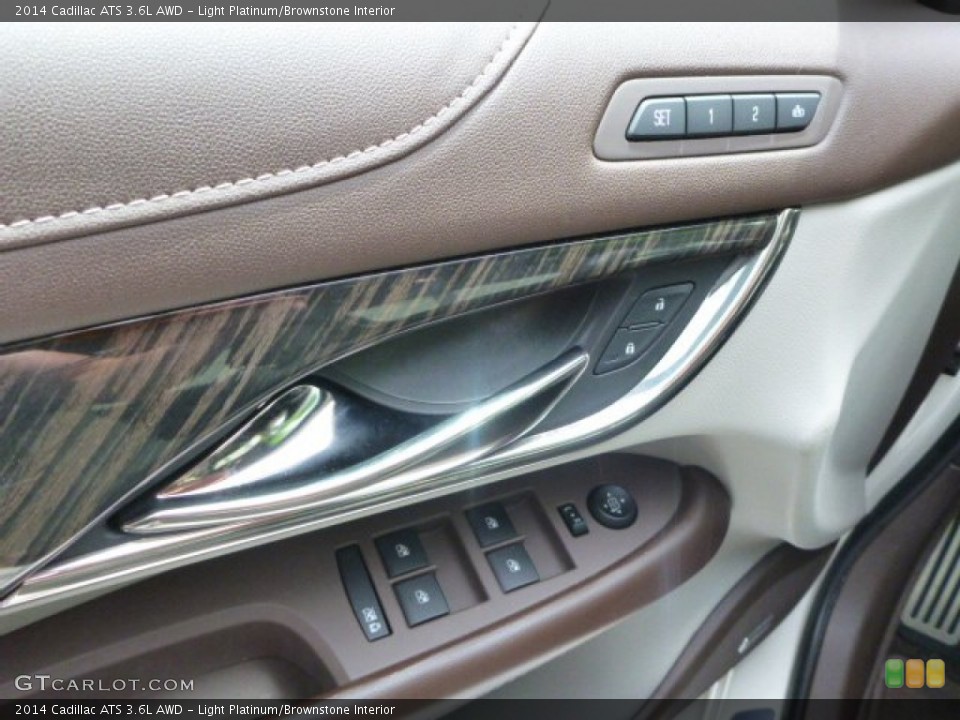 Light Platinum/Brownstone Interior Controls for the 2014 Cadillac ATS 3.6L AWD #93848002