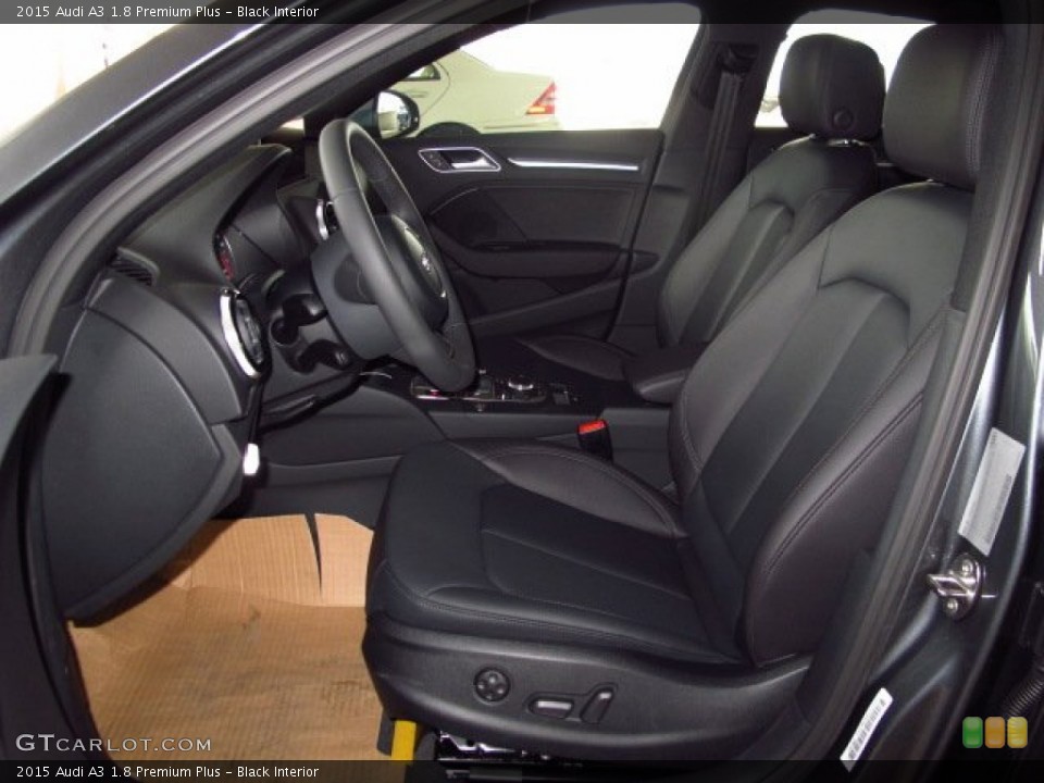 Black Interior Front Seat for the 2015 Audi A3 1.8 Premium Plus #93853846