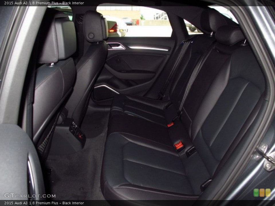 Black Interior Rear Seat for the 2015 Audi A3 1.8 Premium Plus #93853870