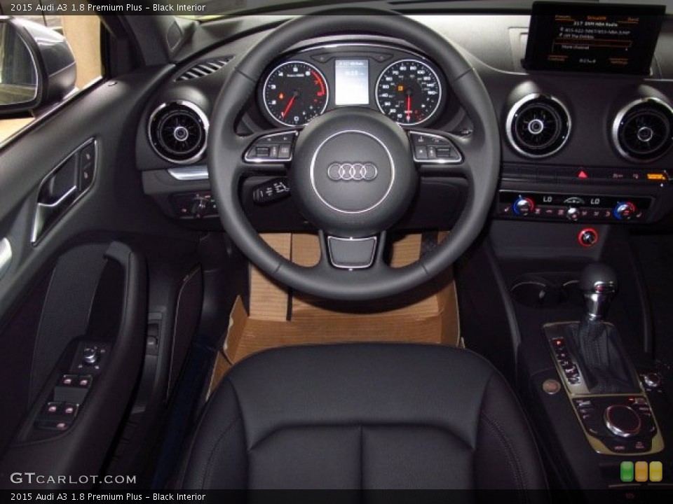 Black Interior Steering Wheel for the 2015 Audi A3 1.8 Premium Plus #93853879