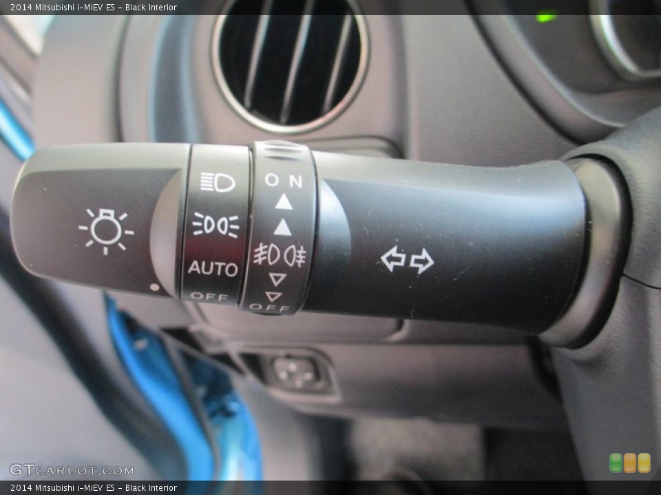 Black Interior Controls for the 2014 Mitsubishi i-MiEV ES #93856843