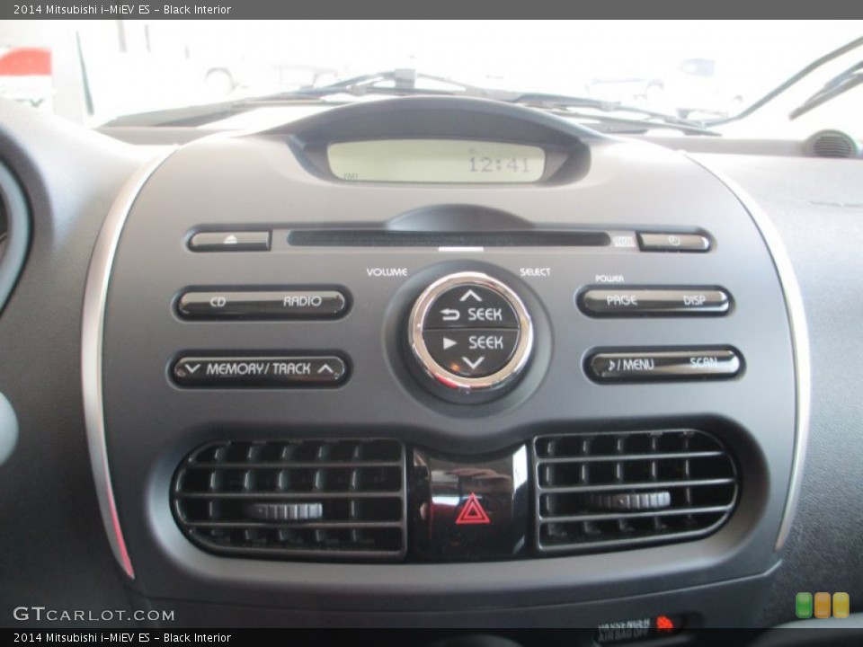 Black Interior Controls for the 2014 Mitsubishi i-MiEV ES #93856852