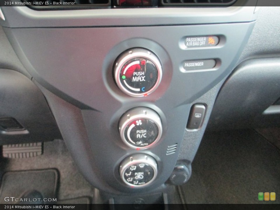 Black Interior Controls for the 2014 Mitsubishi i-MiEV ES #93856855