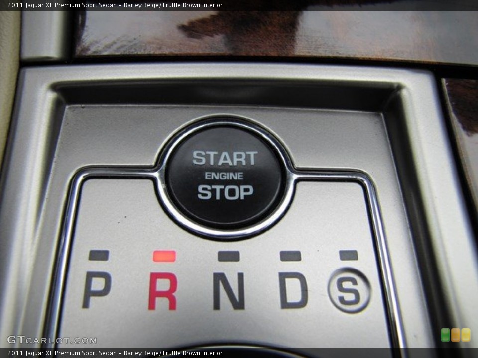 Barley Beige/Truffle Brown Interior Transmission for the 2011 Jaguar XF Premium Sport Sedan #93860693