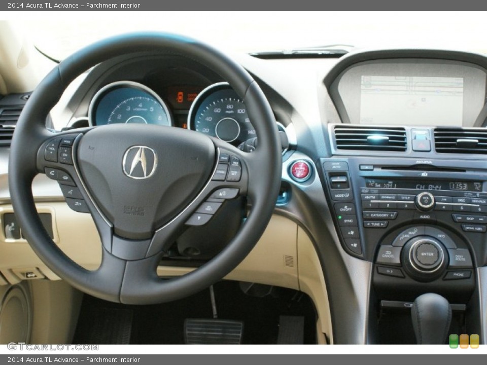 Parchment Interior Dashboard for the 2014 Acura TL Advance #93863324