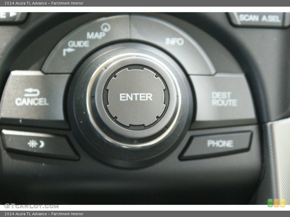 Parchment Interior Controls for the 2014 Acura TL Advance #93863444