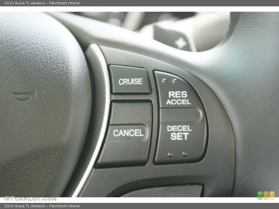 Parchment Interior Controls for the 2014 Acura TL Advance #93863501