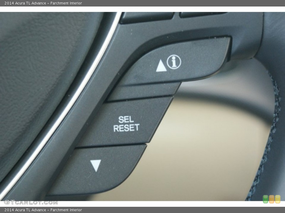 Parchment Interior Controls for the 2014 Acura TL Advance #93863519