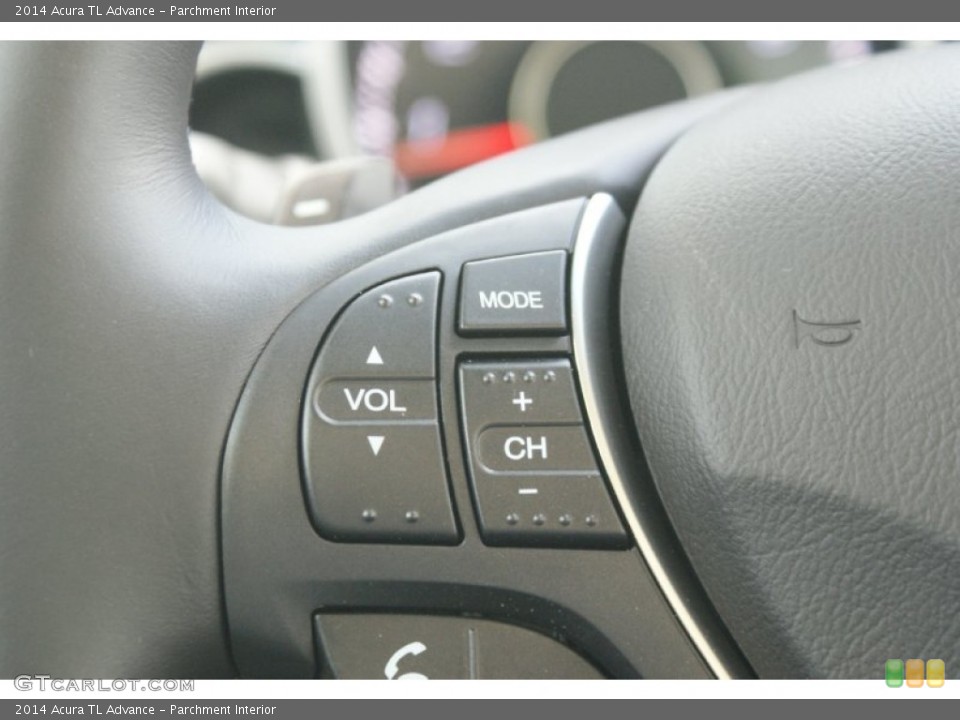 Parchment Interior Controls for the 2014 Acura TL Advance #93863564