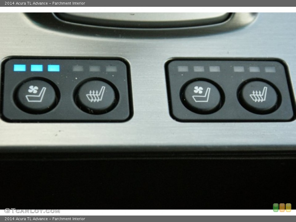 Parchment Interior Controls for the 2014 Acura TL Advance #93863726