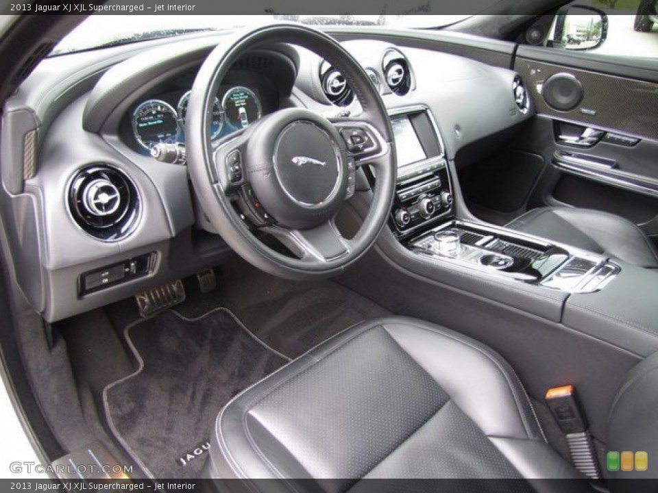 Jet Interior Prime Interior for the 2013 Jaguar XJ XJL Supercharged #93869327