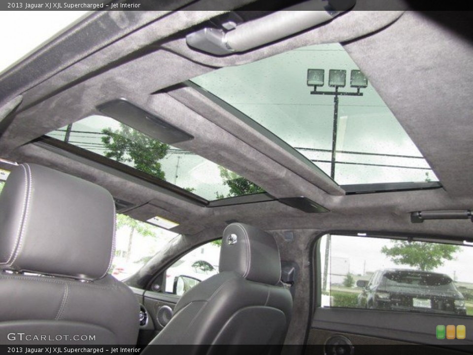 Jet Interior Sunroof for the 2013 Jaguar XJ XJL Supercharged #93869429