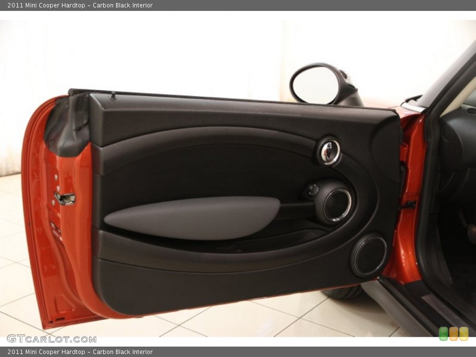 Carbon Black Interior Door Panel for the 2011 Mini Cooper Hardtop #93871242
