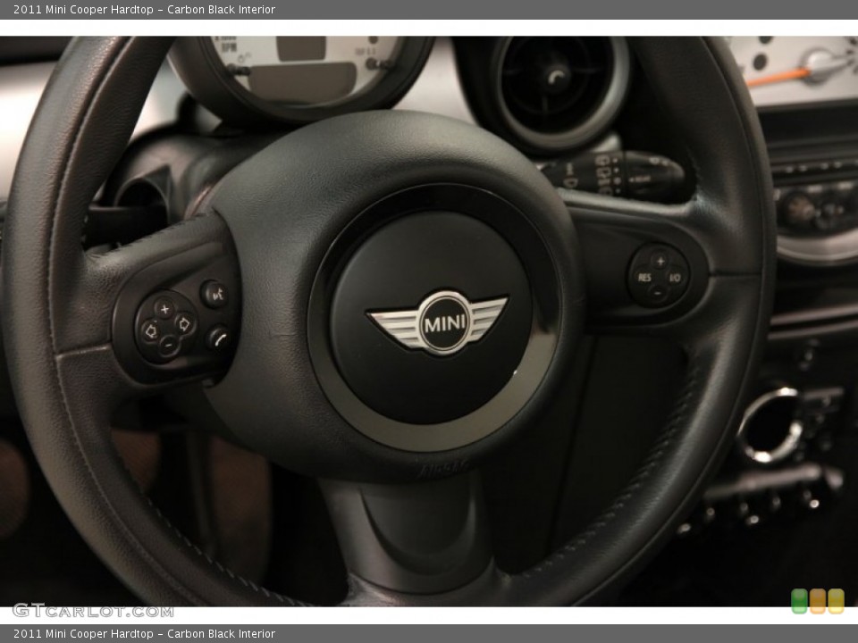 Carbon Black Interior Steering Wheel for the 2011 Mini Cooper Hardtop #93871264