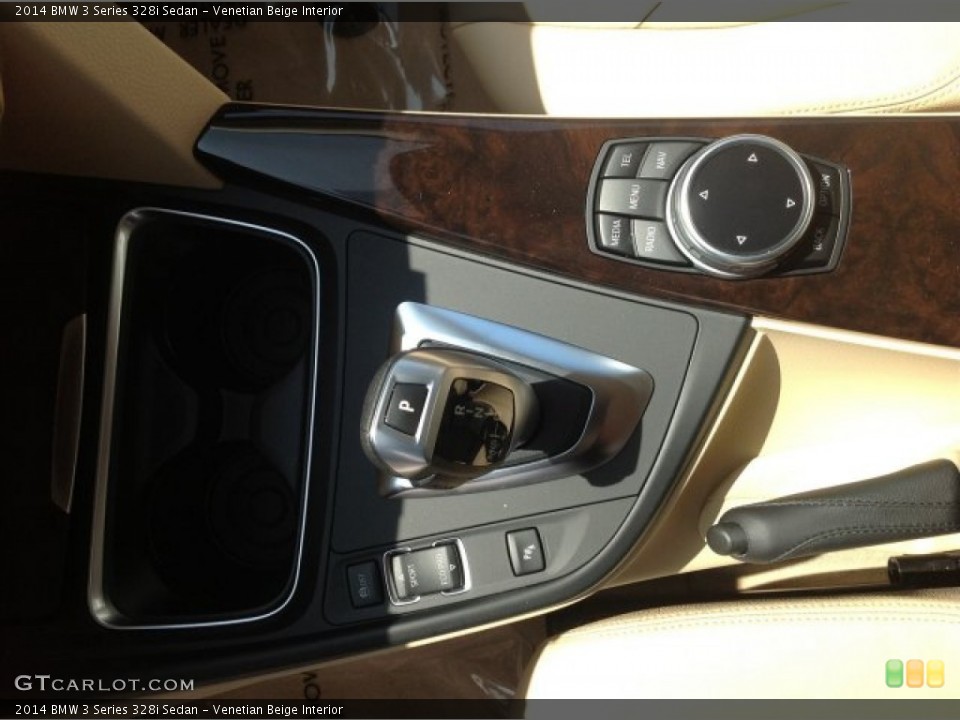 Venetian Beige Interior Controls for the 2014 BMW 3 Series 328i Sedan #93875344