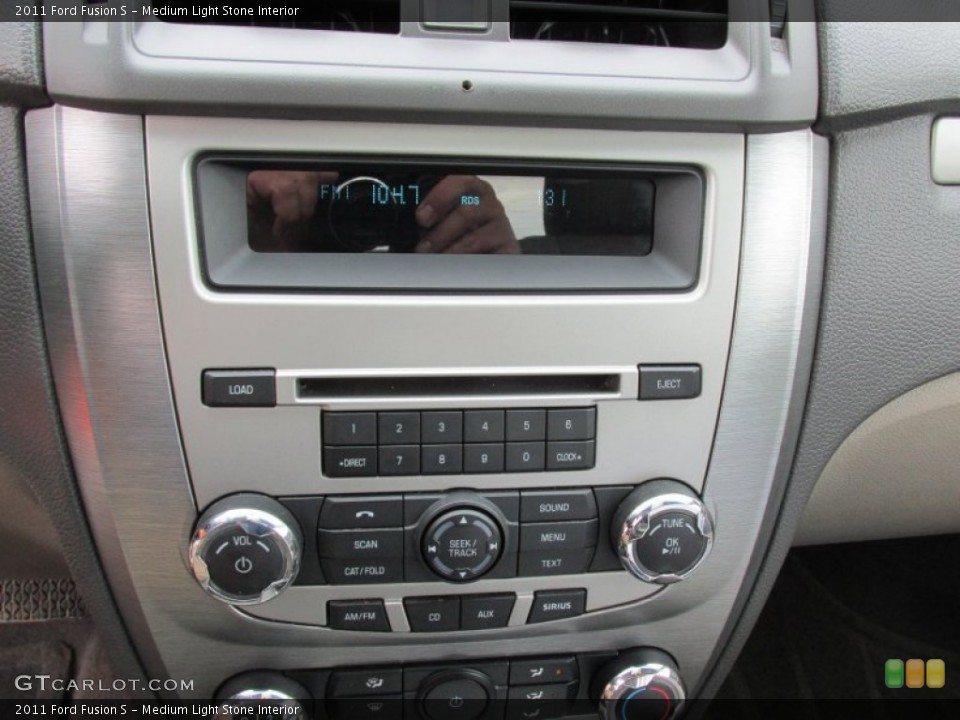 Medium Light Stone Interior Controls for the 2011 Ford Fusion S #93884230