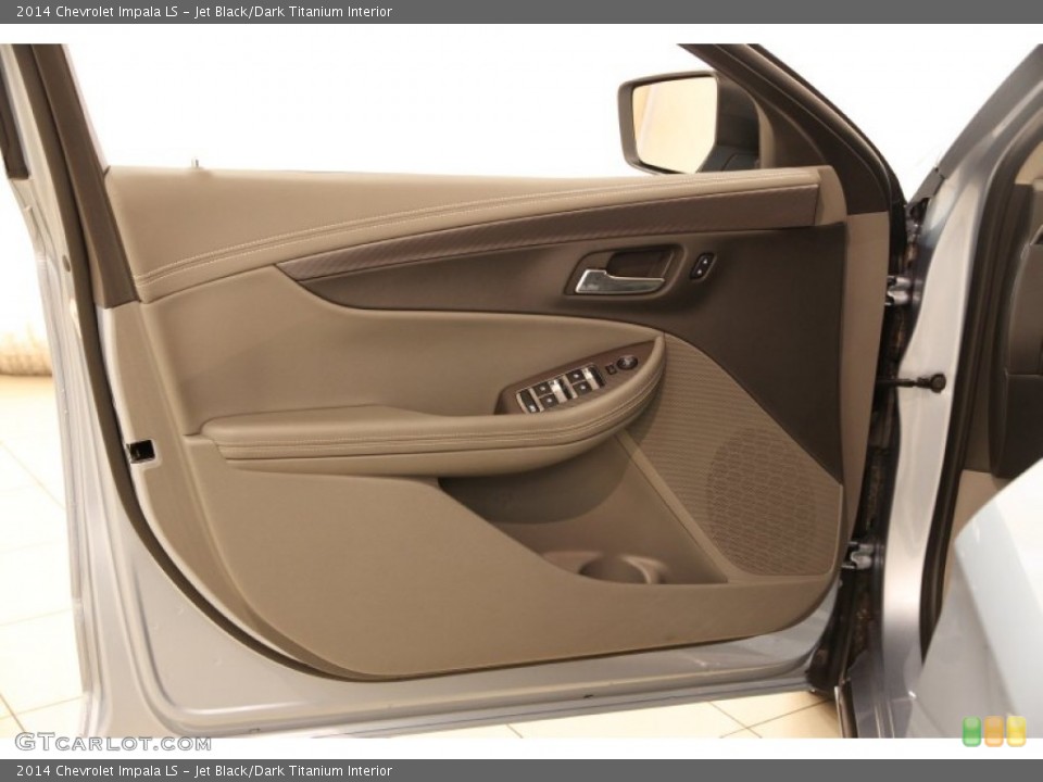 Jet Black/Dark Titanium Interior Door Panel for the 2014 Chevrolet Impala LS #93890935