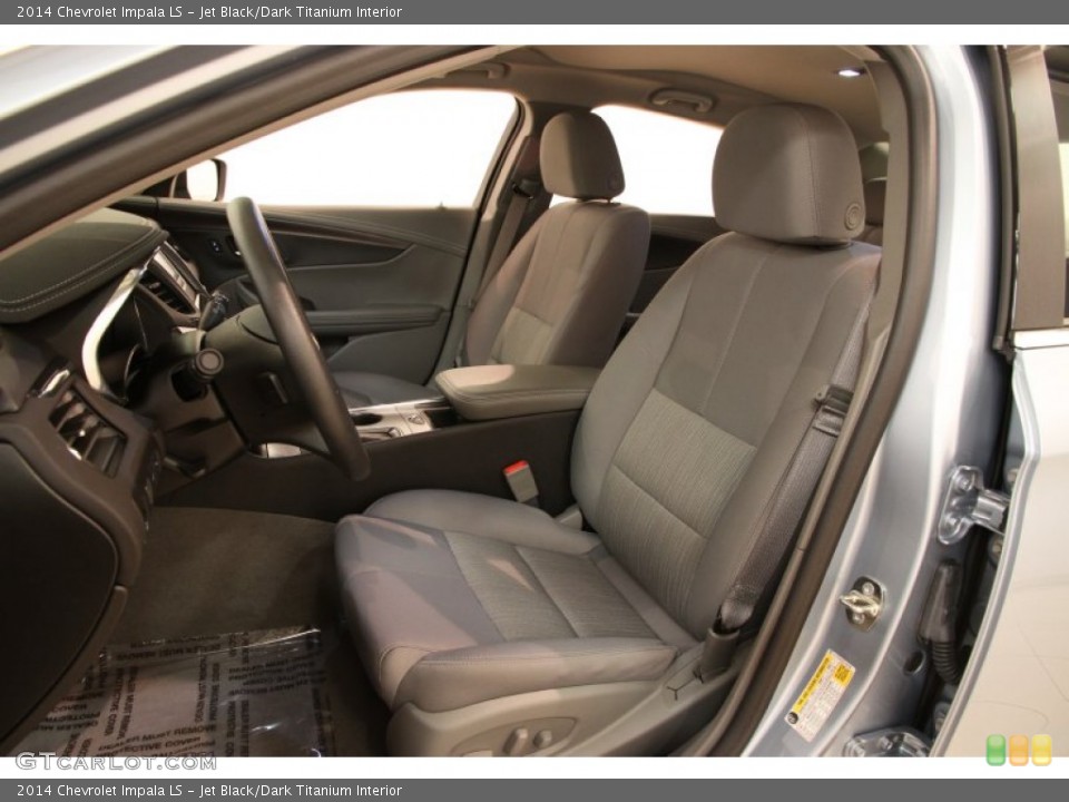 Jet Black/Dark Titanium Interior Front Seat for the 2014 Chevrolet Impala LS #93890950
