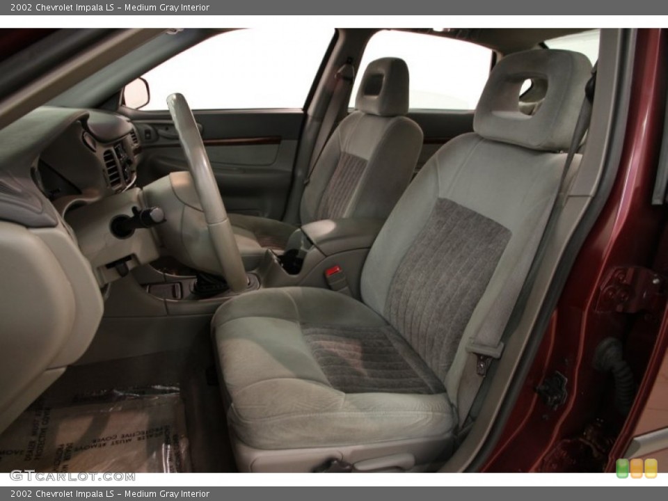 Medium Gray Interior Front Seat for the 2002 Chevrolet Impala LS #93892351