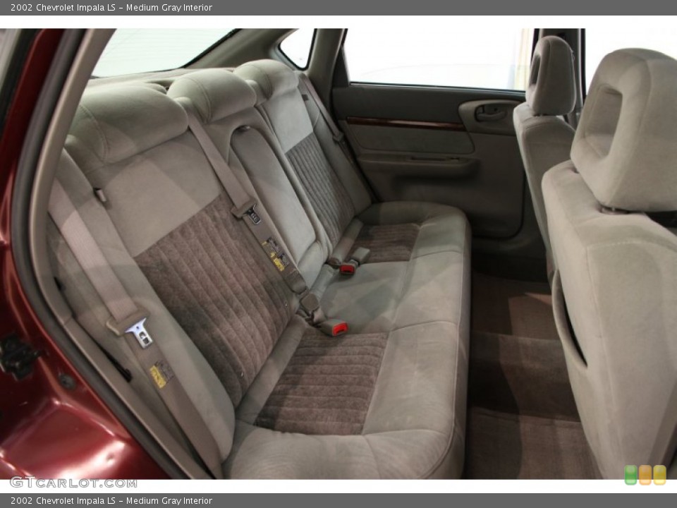 Medium Gray Interior Rear Seat for the 2002 Chevrolet Impala LS #93892456