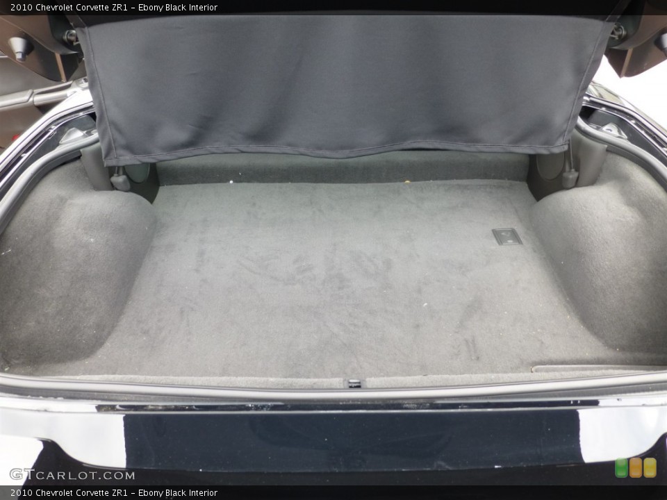 Ebony Black Interior Trunk for the 2010 Chevrolet Corvette ZR1 #93893737