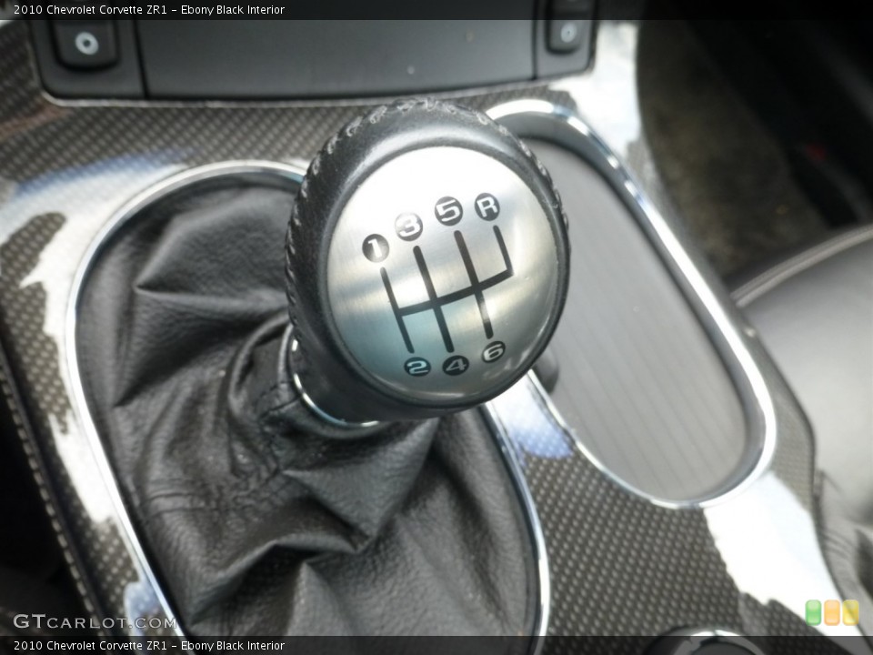 Ebony Black Interior Transmission for the 2010 Chevrolet Corvette ZR1 #93893821