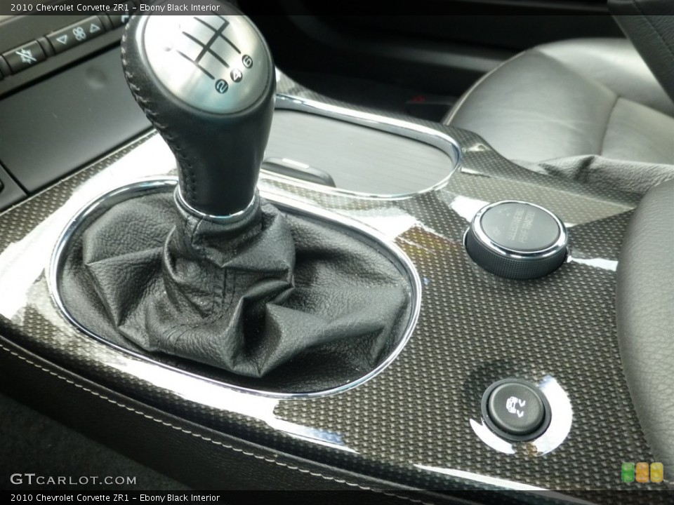 Ebony Black Interior Transmission for the 2010 Chevrolet Corvette ZR1 #93893833