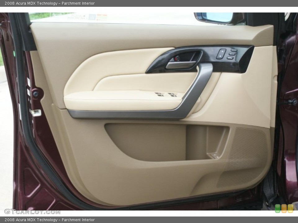 Parchment Interior Door Panel for the 2008 Acura MDX Technology #93894145