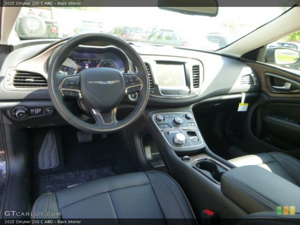 Black Interior Photo for the 2015 Chrysler 200 C AWD #93895294