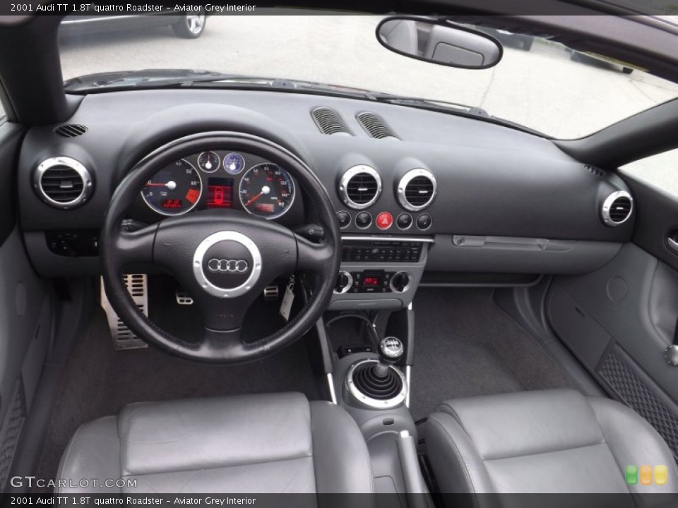 Aviator Grey 2001 Audi TT Interiors