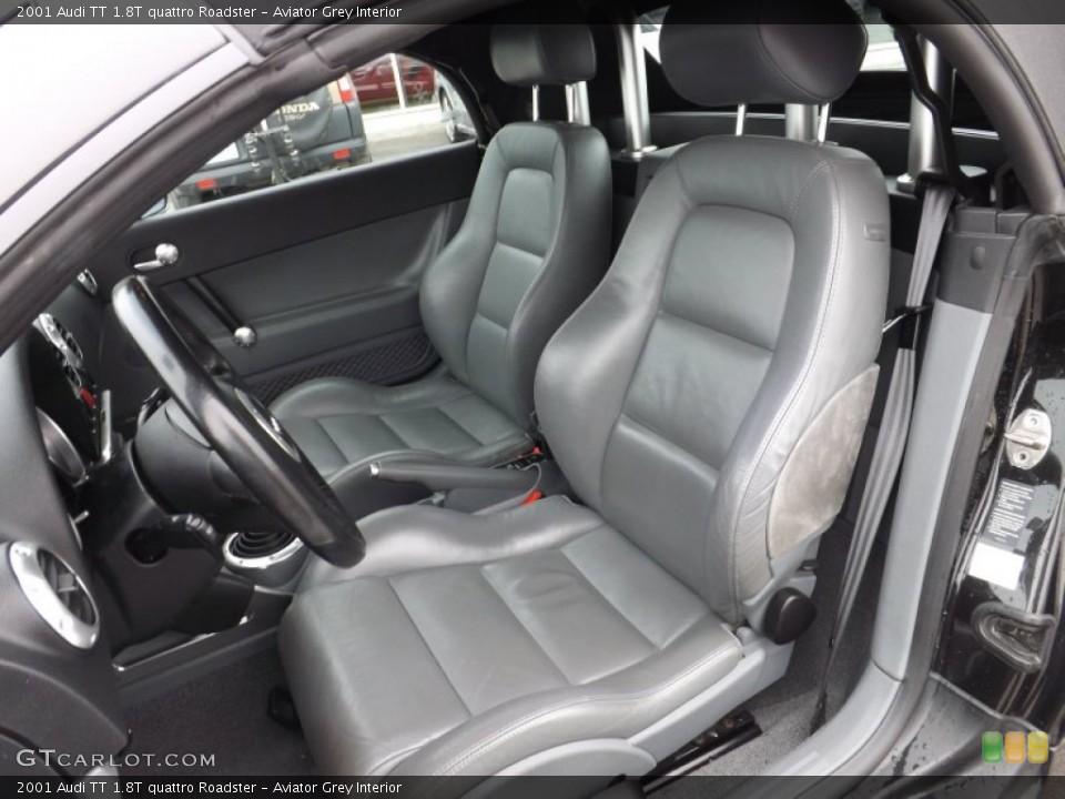 Aviator Grey Interior Front Seat for the 2001 Audi TT 1.8T quattro Roadster #93895948