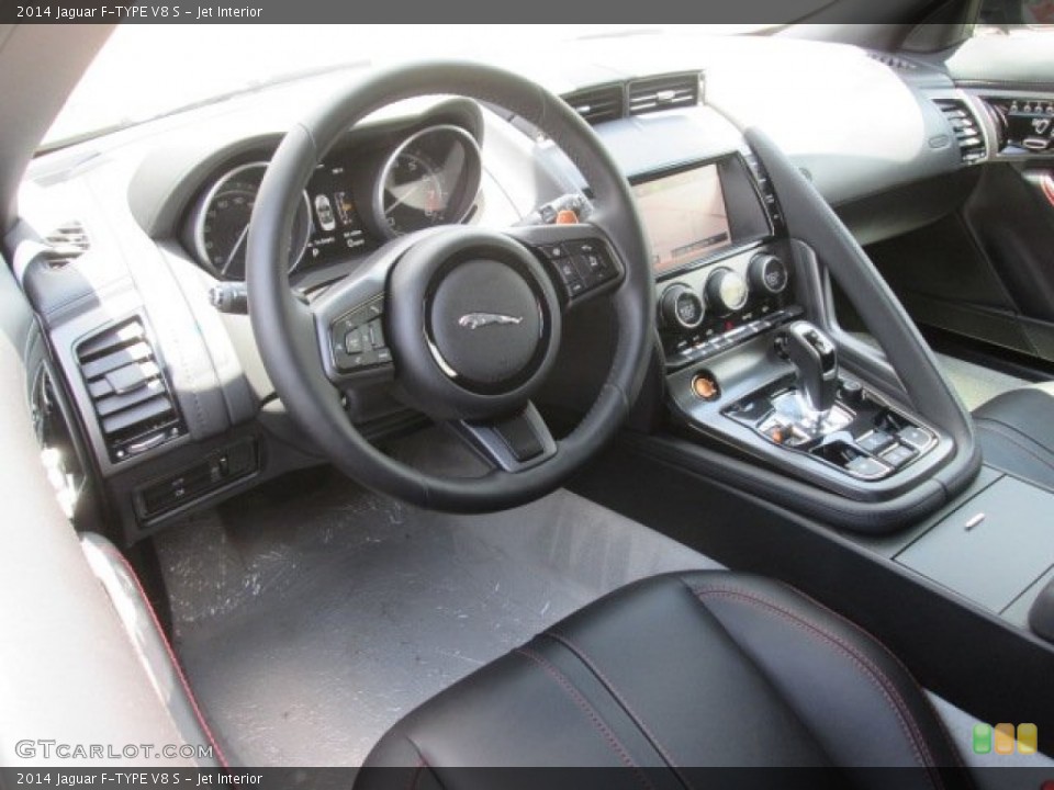 Jet Interior Prime Interior for the 2014 Jaguar F-TYPE V8 S #93904821